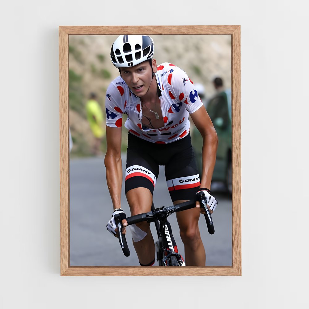 Poster Pédalée Énergique – affiche Cyclisme (vue 4)
